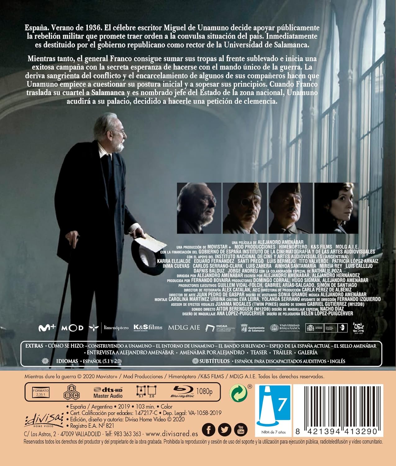 Mientras dure la guerra (Blu-Ray) 3