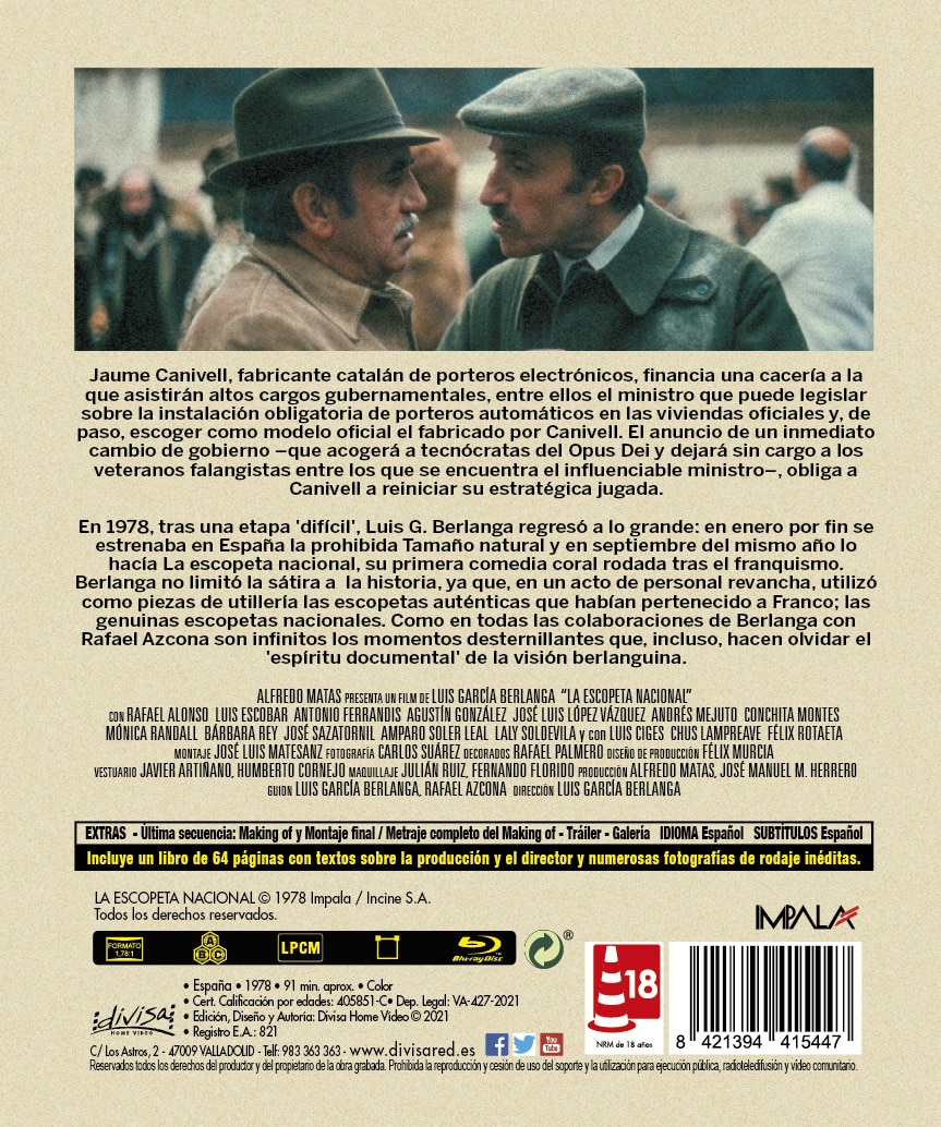 La Escopeta Nacional (Blu-Ray + Libro) 2