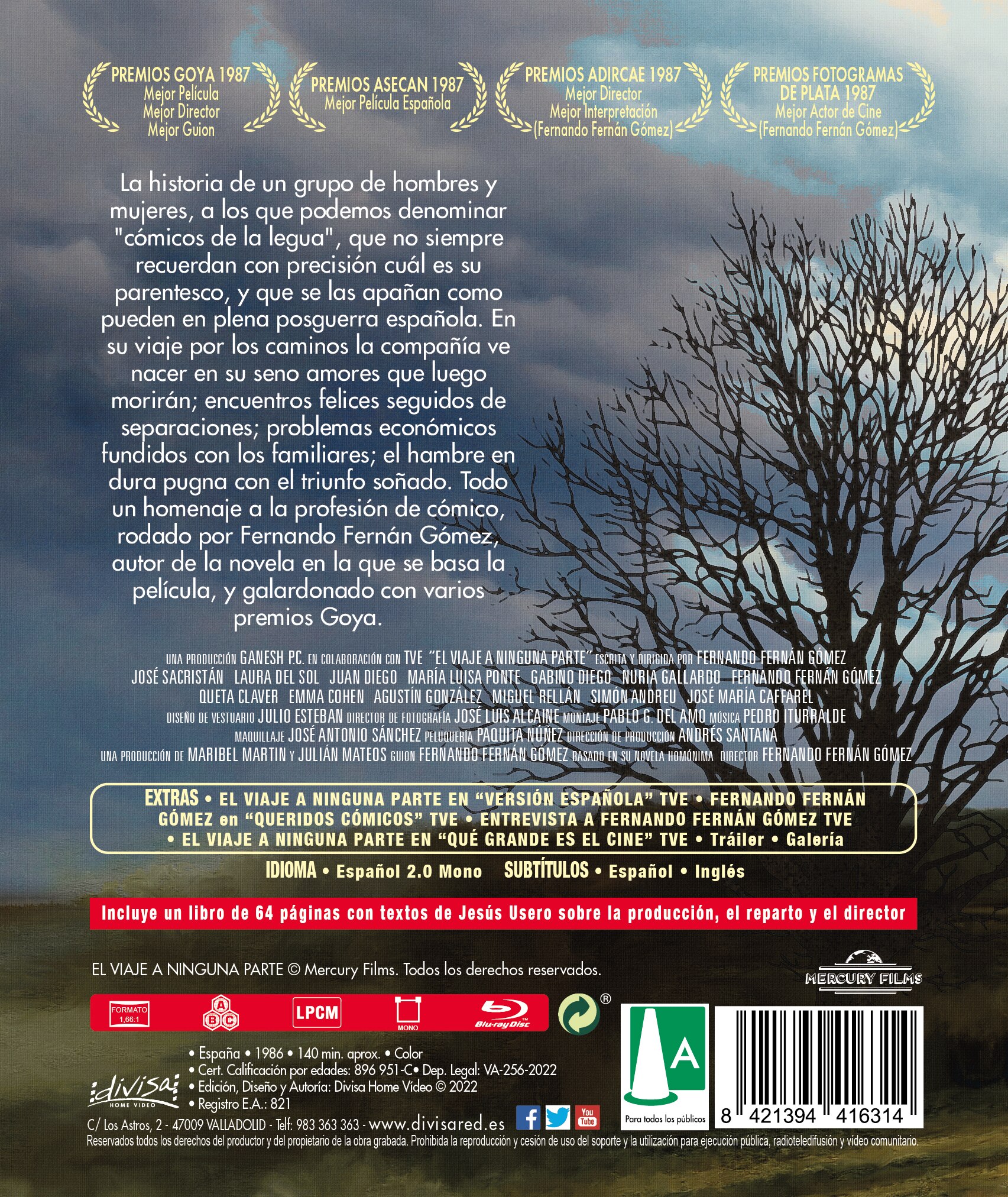 Imagen 2 de El Viaje a Ninguna Parte (Blu-Ray + Libro)