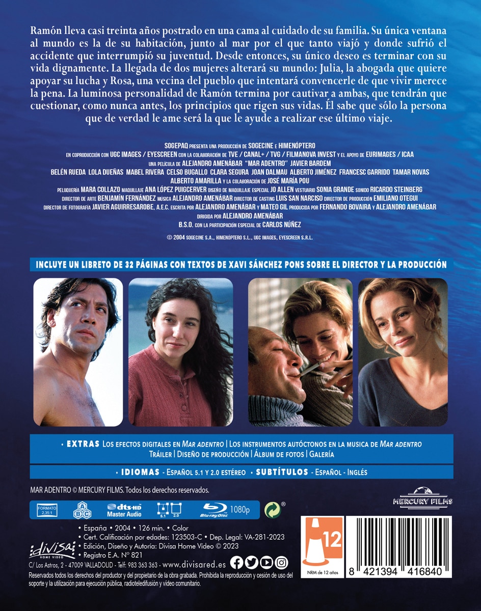 Mar adentro (Blu-Ray) 4