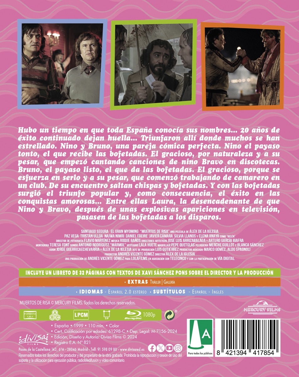 Muertos de risa (Blu-Ray + Libro) 3