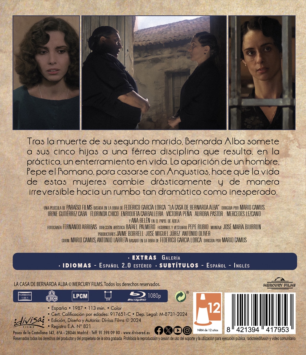 La casa de Bernarda Alba (Blu-Ray) 2