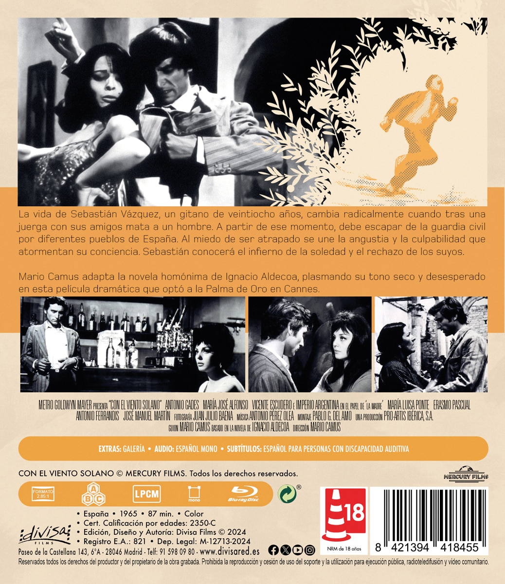 Con el viento solano (Blu-Ray) 2