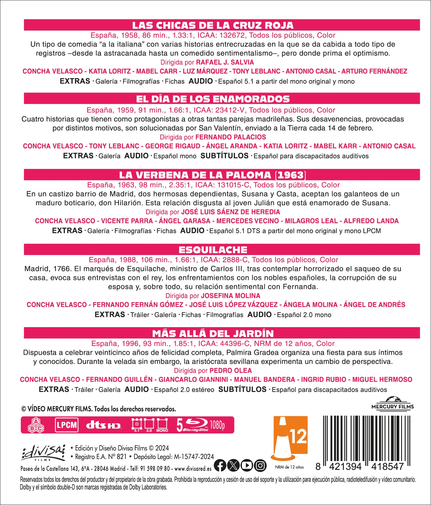 Inolvidable Concha (Blu-Ray) 2