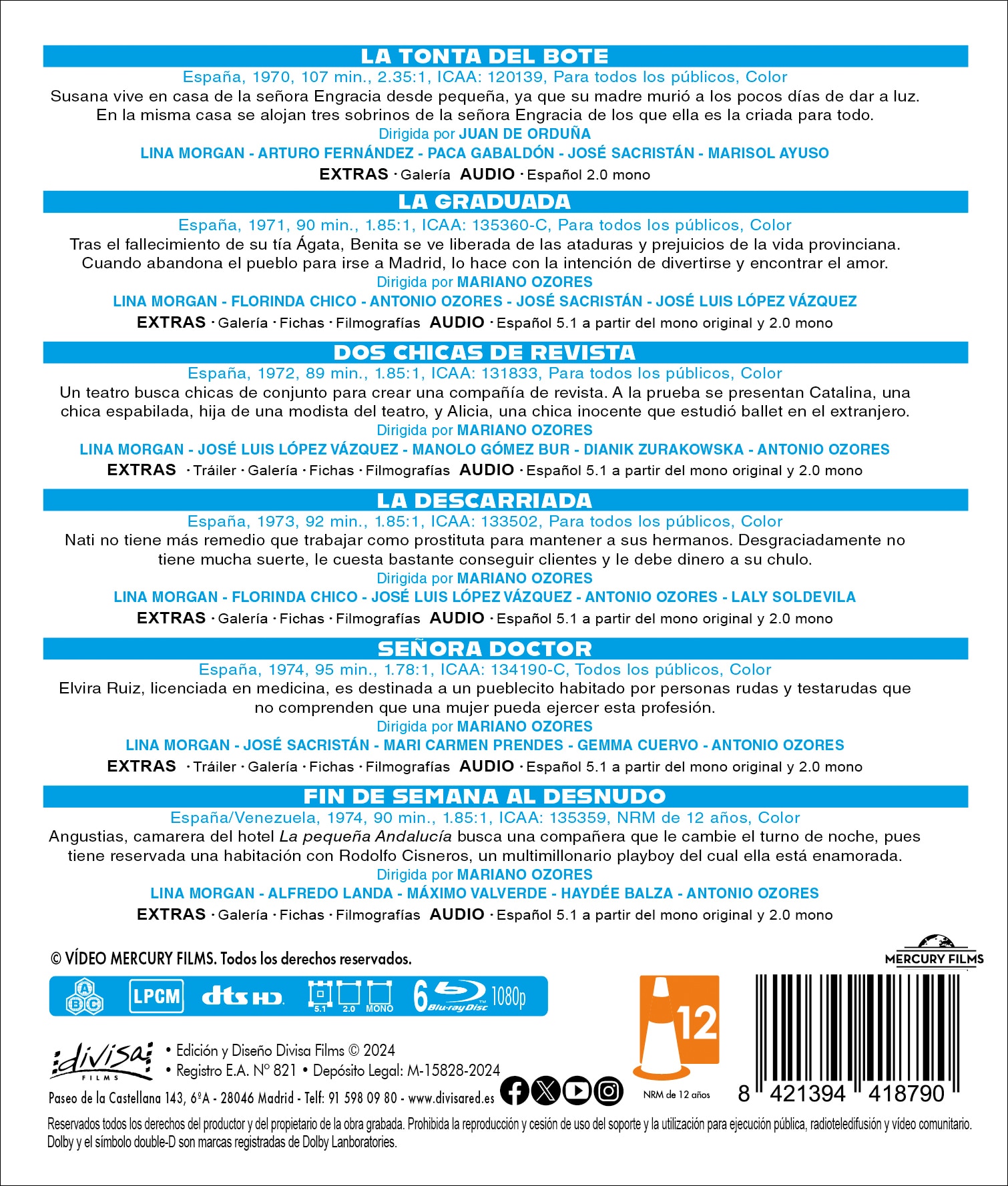 Inolvidable Lina (Blu-Ray) 2
