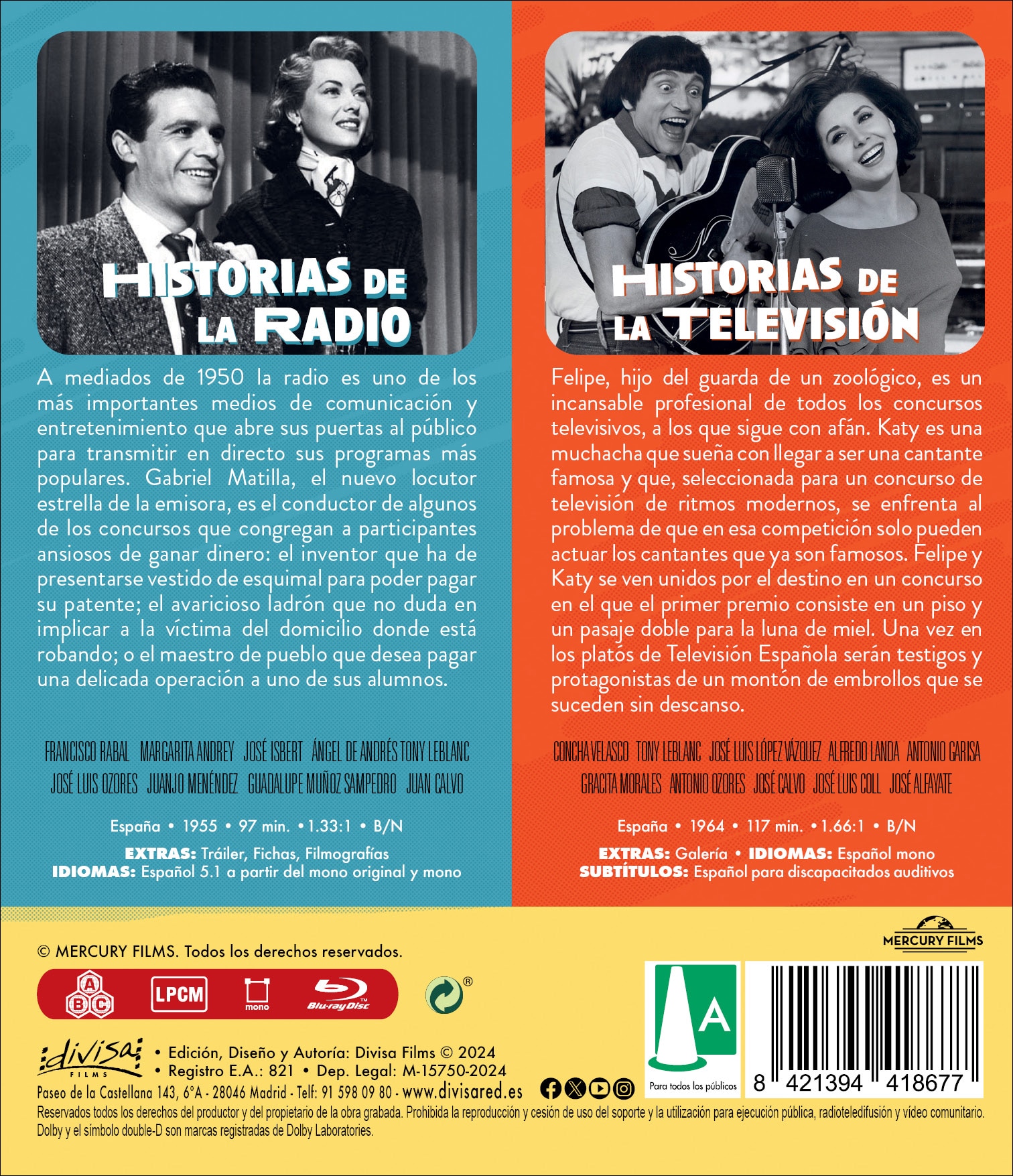 Historias de la radio + Historias de la televisión (Blu-Ray) 2