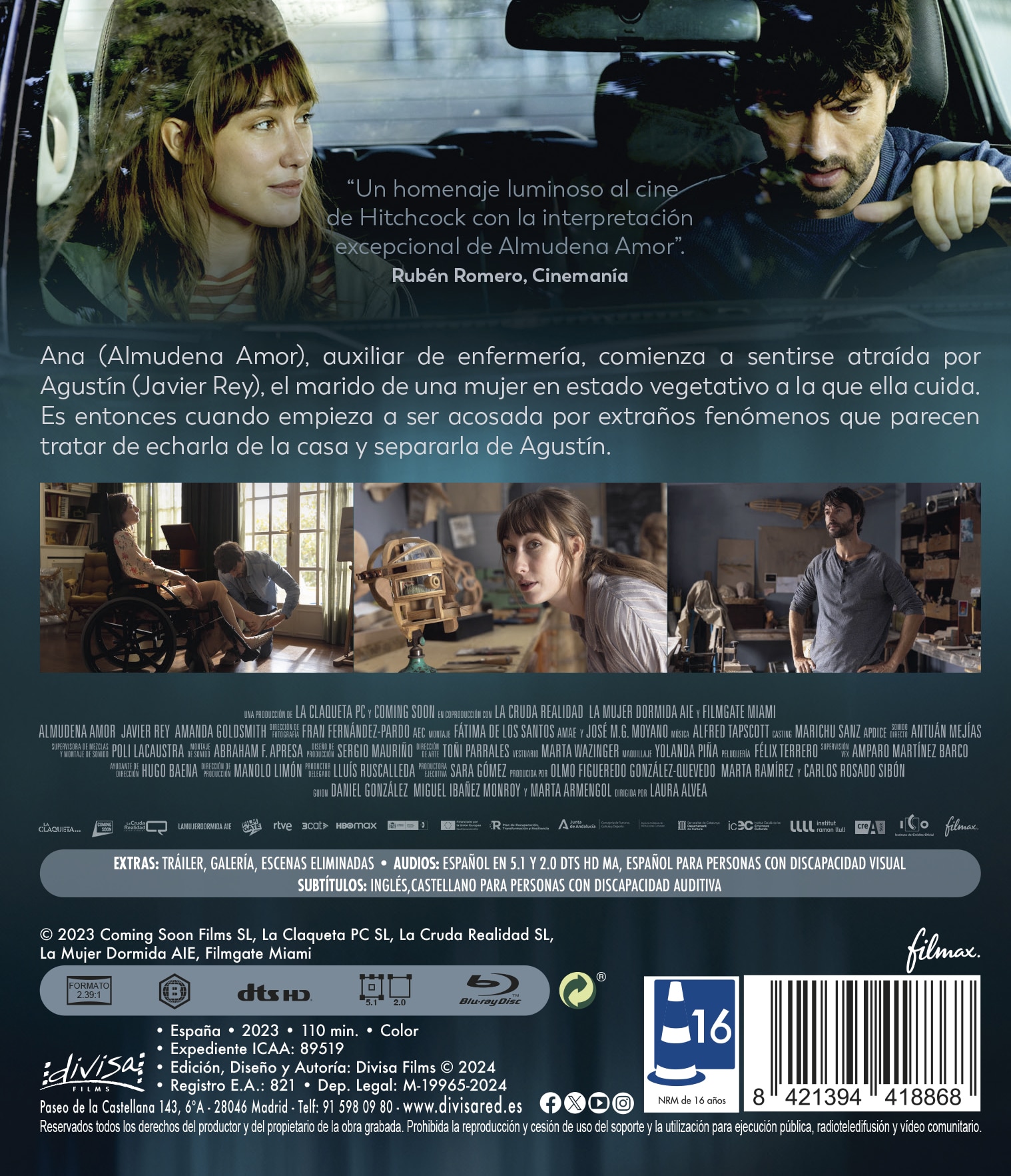 La mujer dormida (Blu-Ray) 2