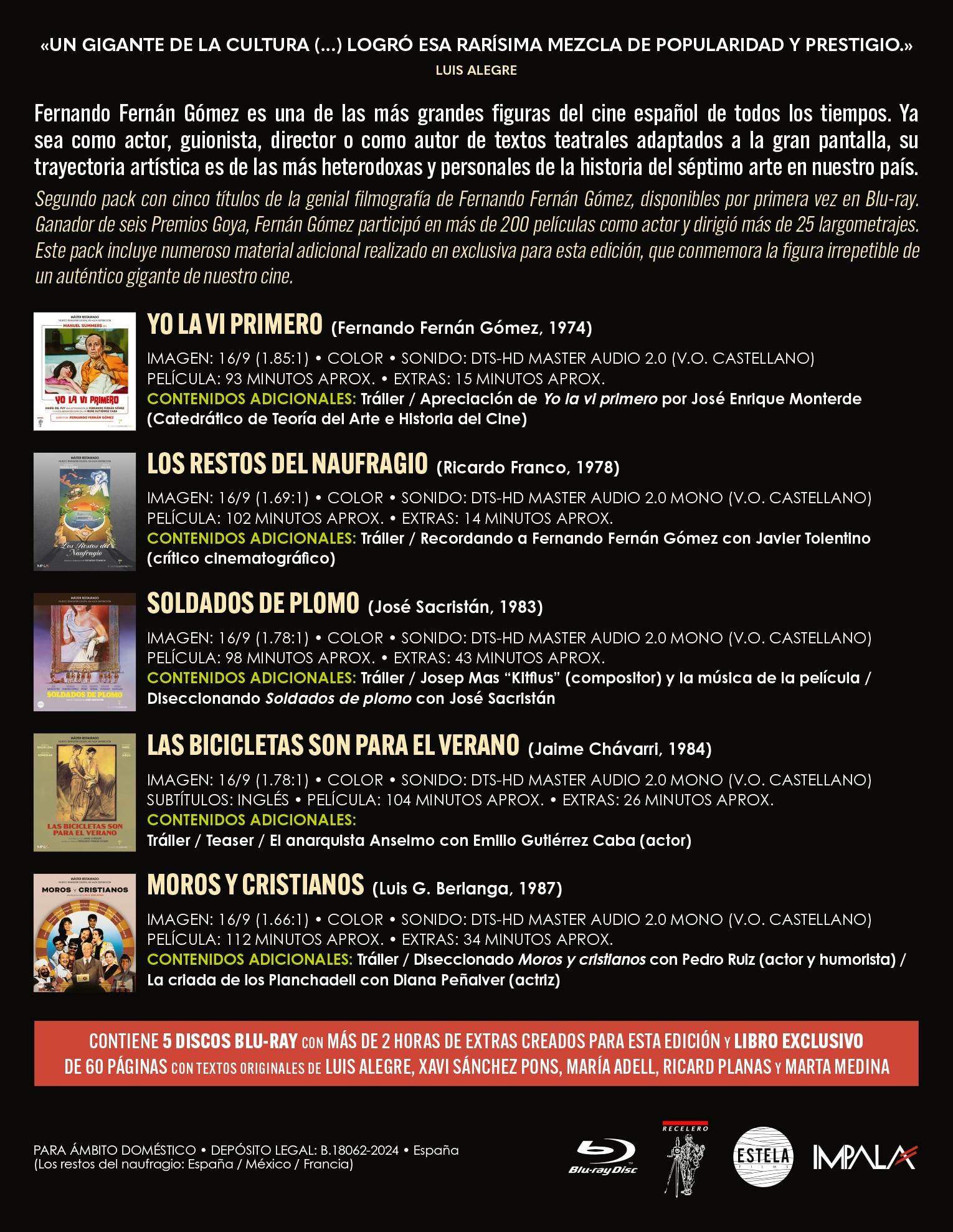 Fernando Fernán Gómez. Volumen II (Blu-Ray) 3
