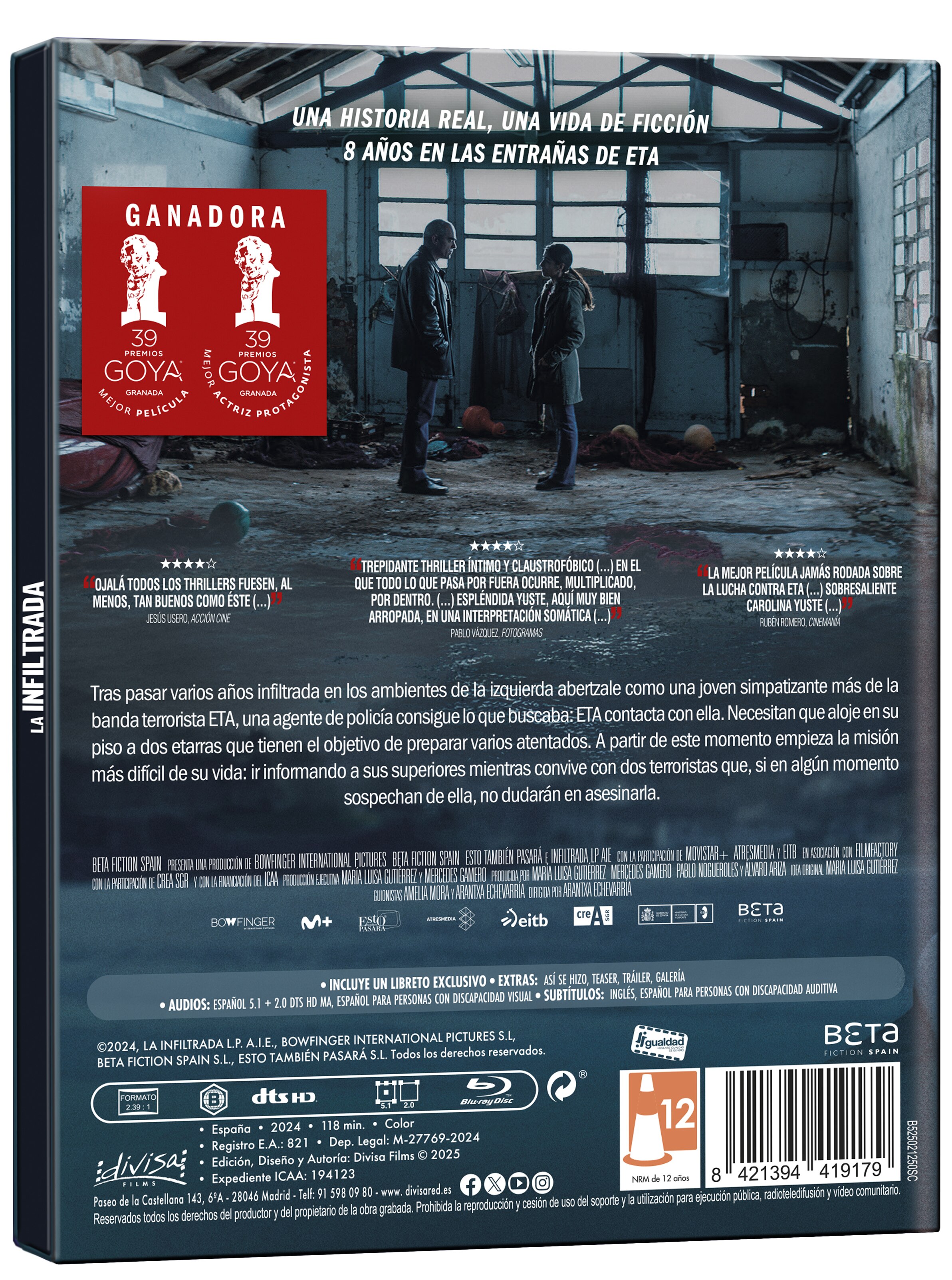 La infiltrada (Edición Coleccionista) (Blu-Ray + Libreto) 3