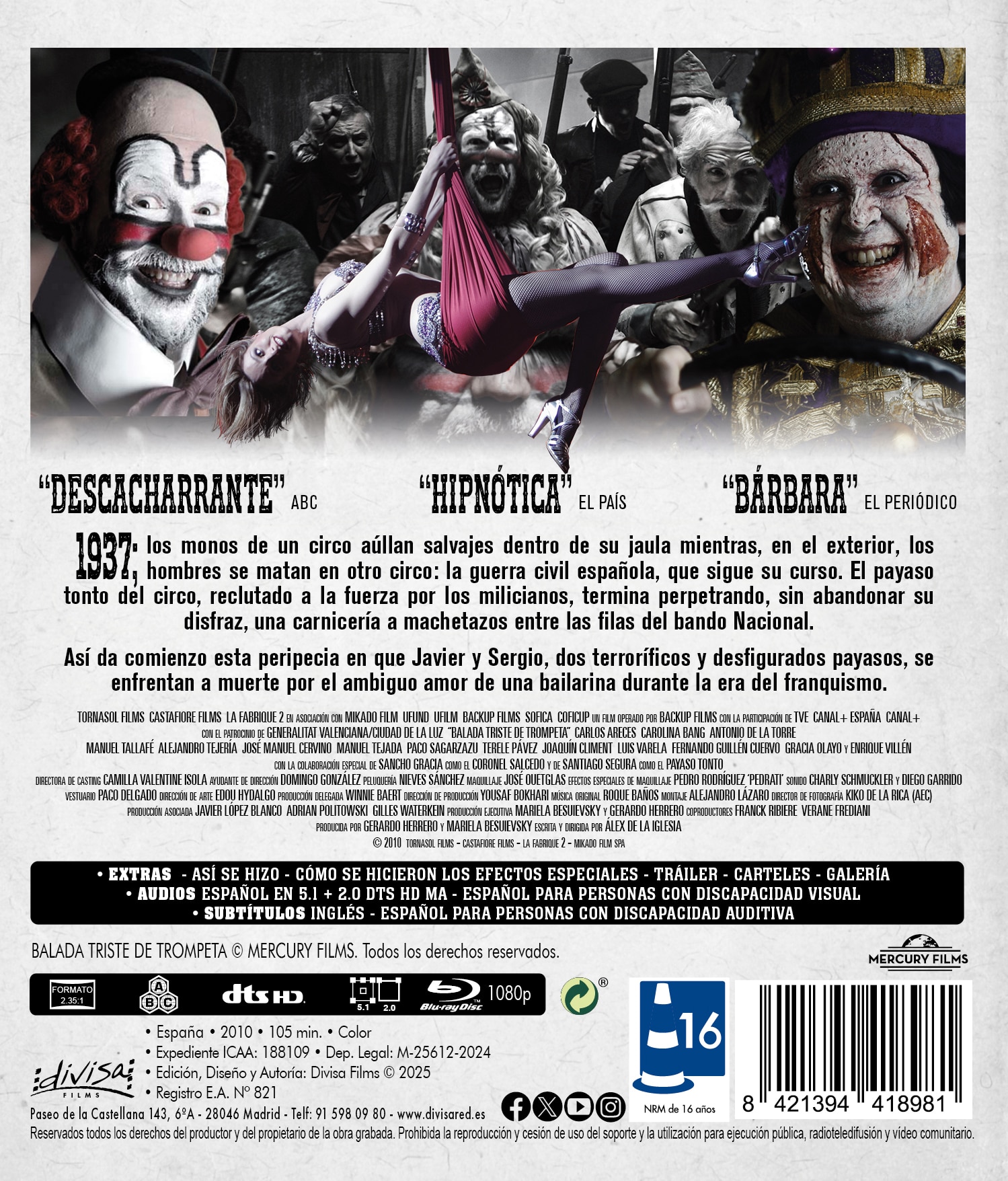 Balada triste de trompeta (Blu-Ray) 2