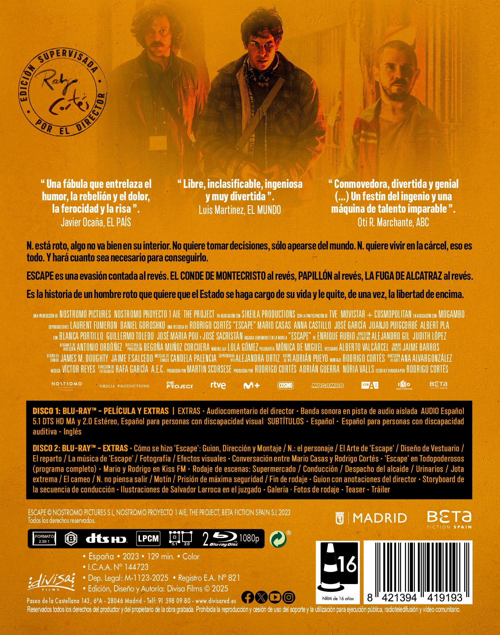 Escape (Edición Coleccionista) (Blu-Ray + Libreto) 3