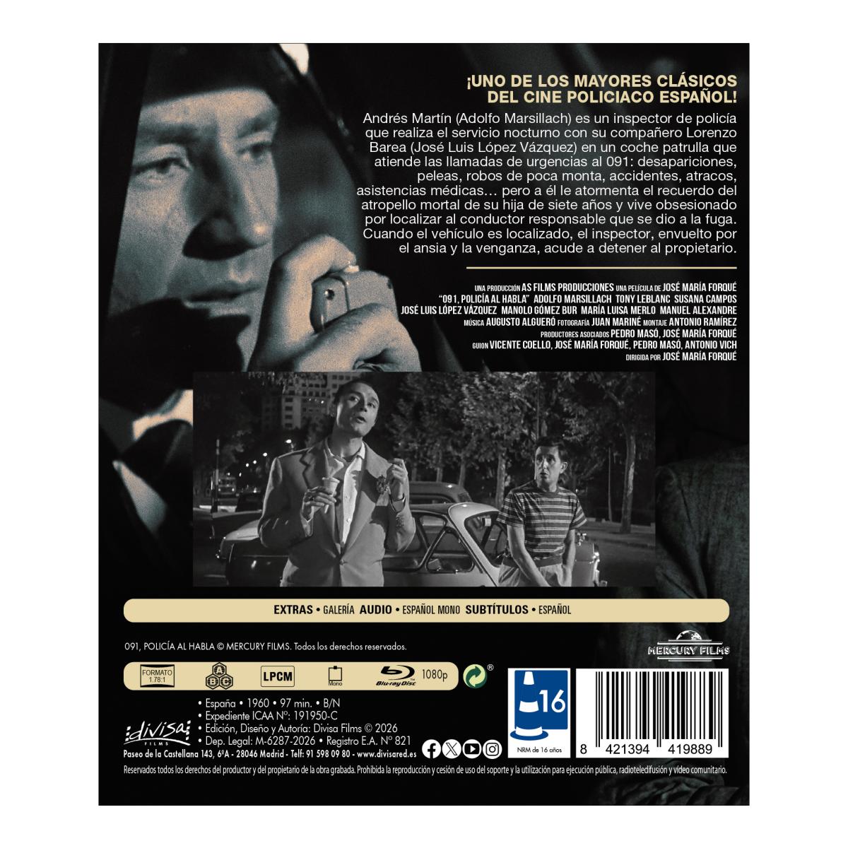 091, Policía al habla (Blu-Ray) 2