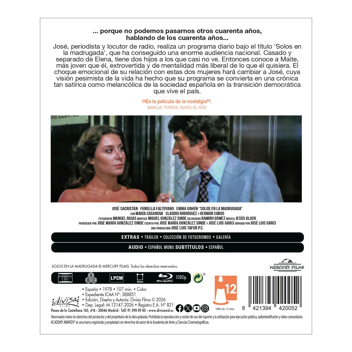 Solos en la madrugada (Blu-Ray) 2