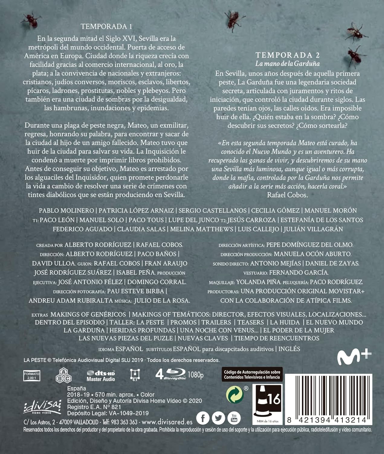 Pack La Peste. Temporadas 1 + 2 (4 Blu-Ray) 2