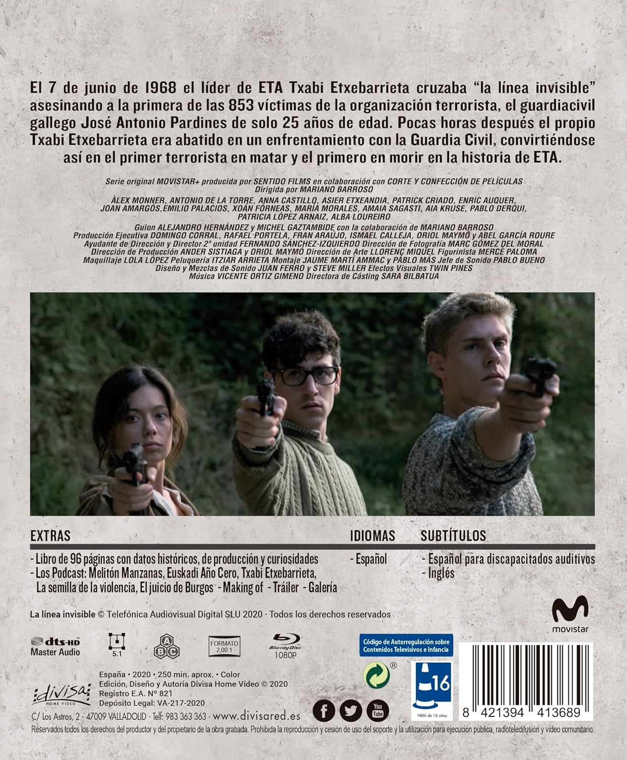 La Linea Invisible (Blu-Ray & Libro) 2