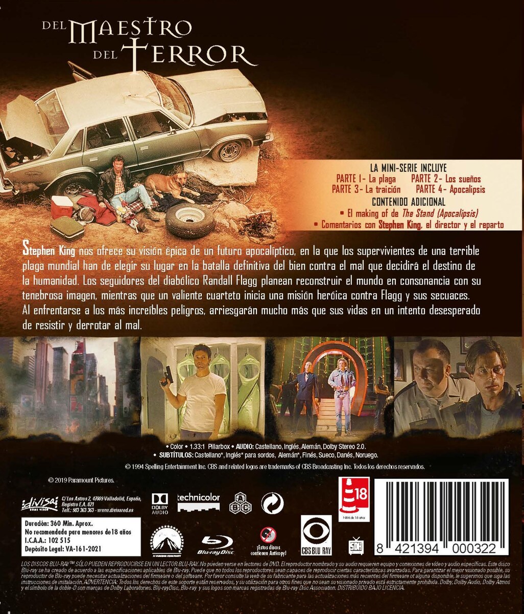 The Stand: Apocalipsis (Blu-Ray) 2