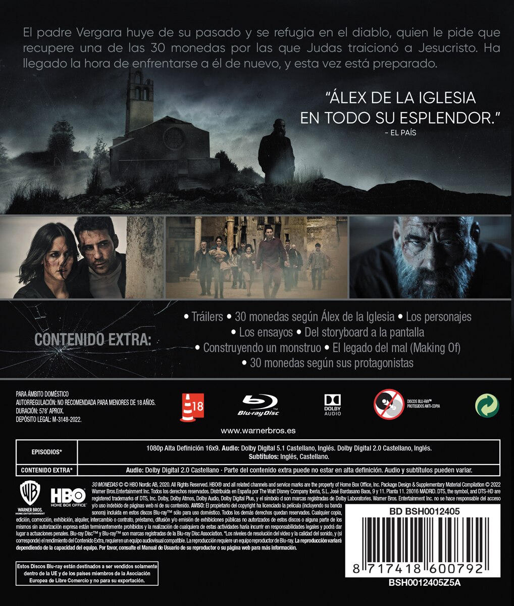 30 Monedas, Serie TV. 1ª Temporada) (Blu-Ray) 2