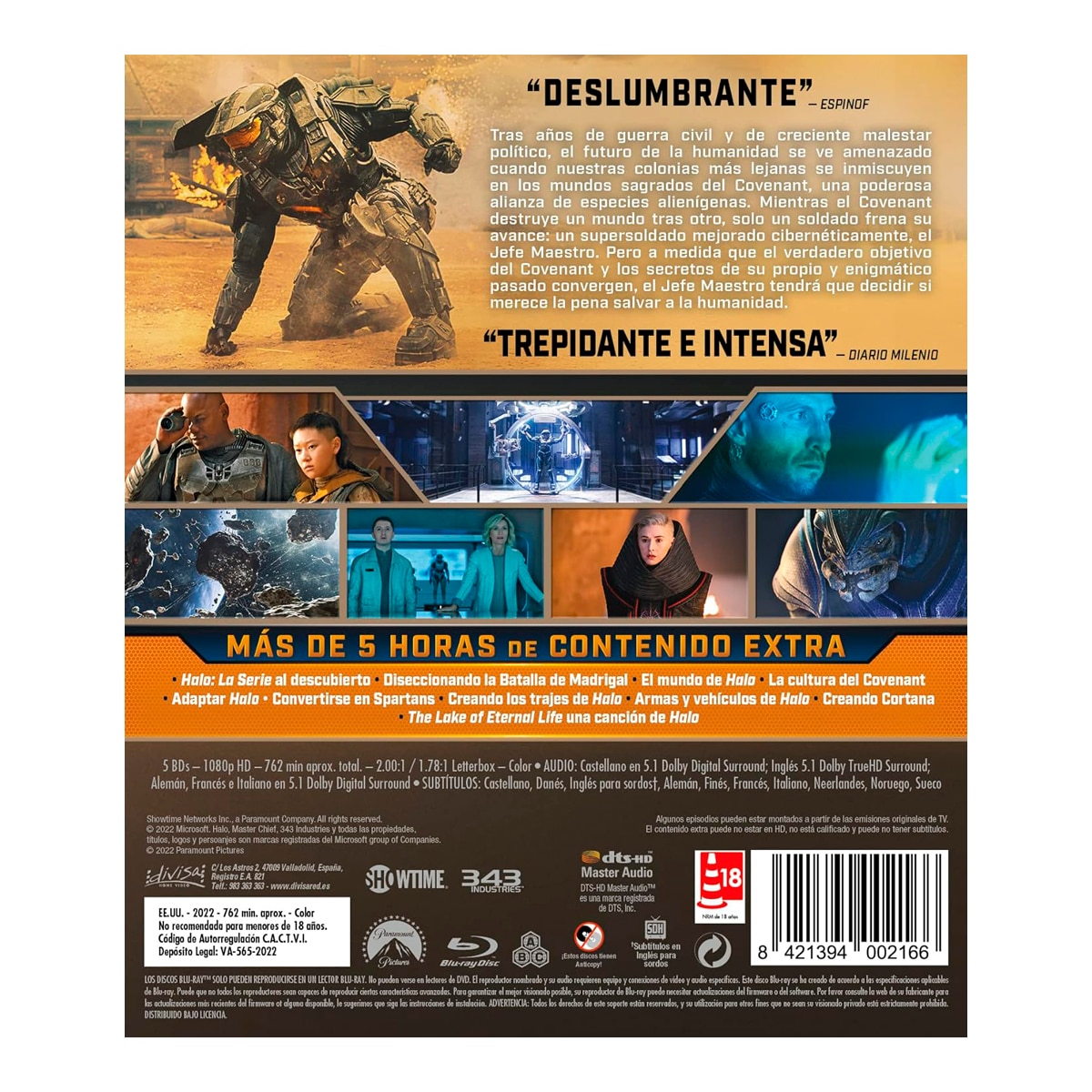 Halo: La serie. 1ª Temporada (Blu-Ray) 2