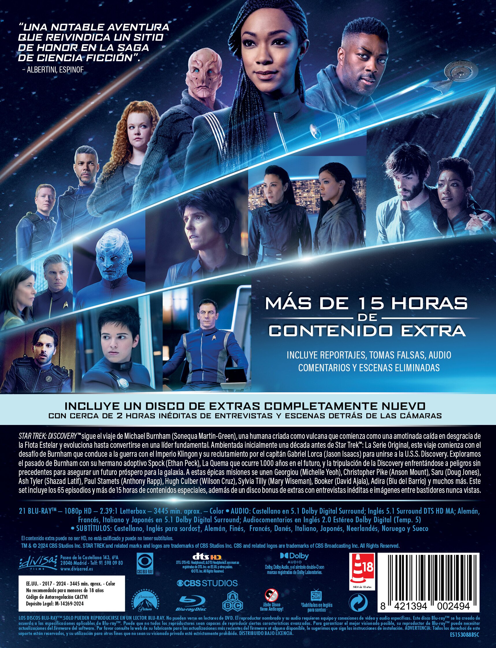 Star trek: Discovery. Serie completa (Blu-Ray) 2