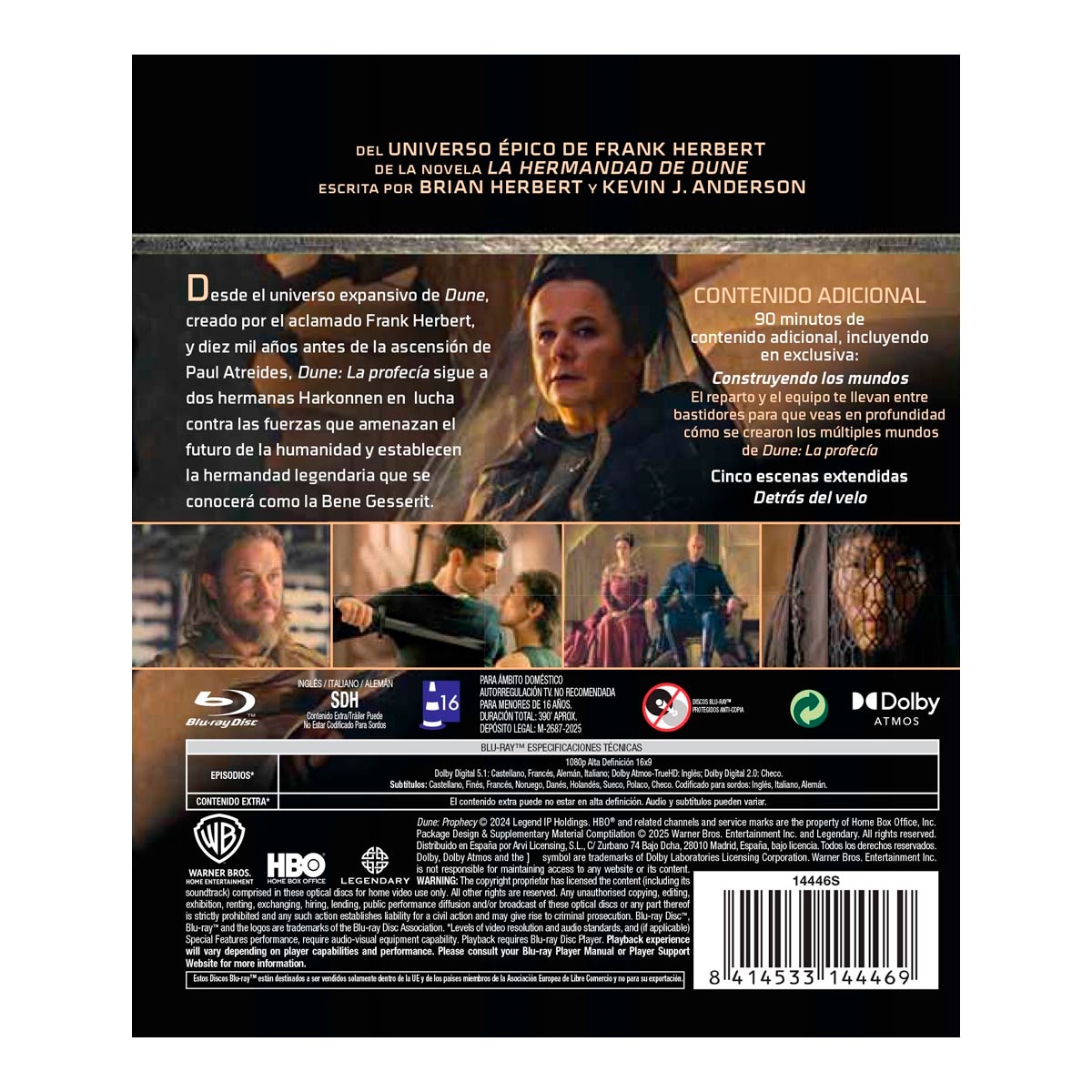Imagen 2 de Dune: La profecía 1ª Temporada (Blu-Ray)