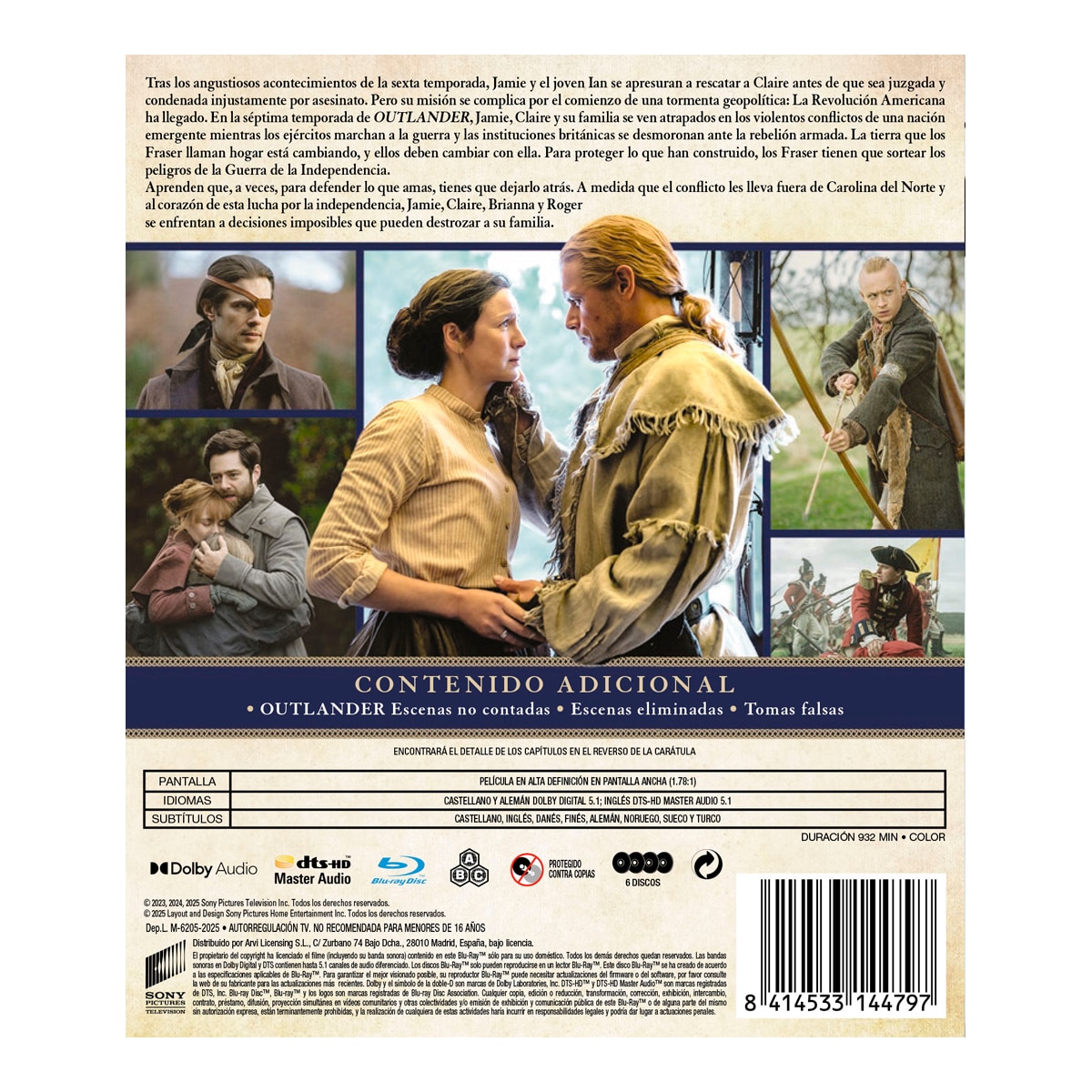 Outlander 7ª Temporada (Blu-Ray) 2