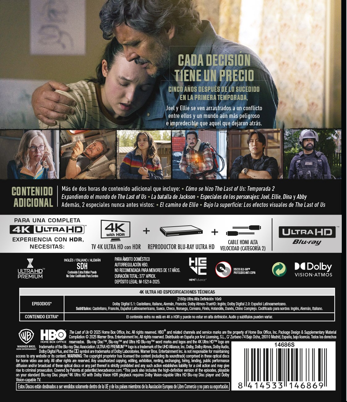 Imagen 2 de The last of us. 2ª Temporada (4K Ultra HD)