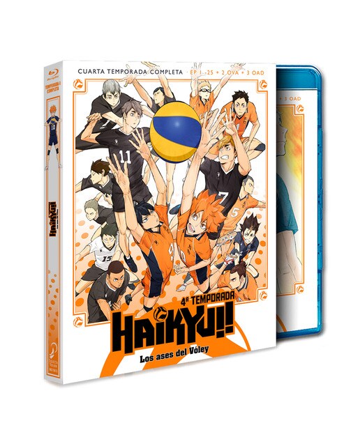 Haikyu. 4ª Temporada. Episodios 1 a 25 + 5) (Blu-Ray) 1