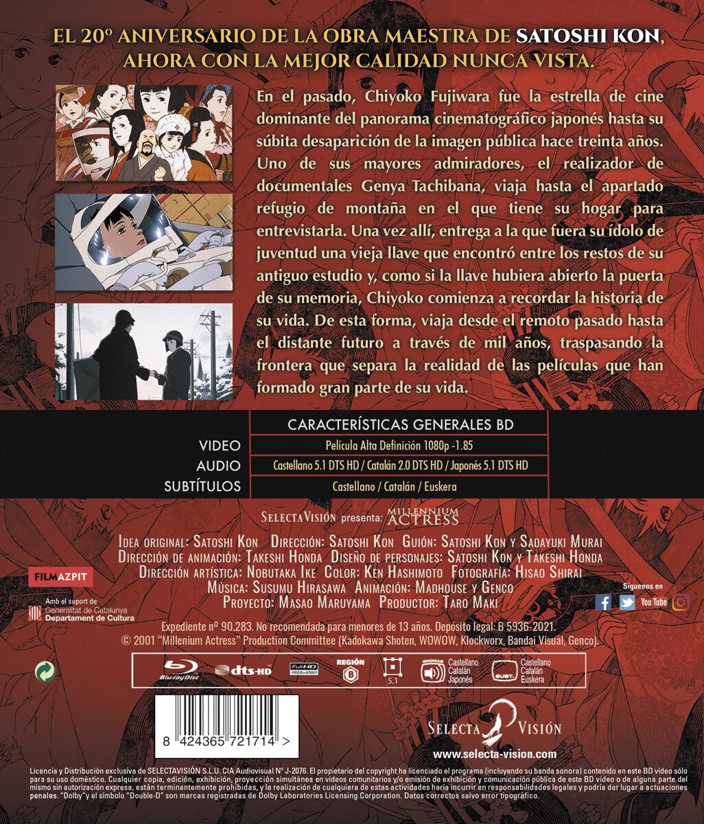 Millenium actress (Blu-Ray) 2