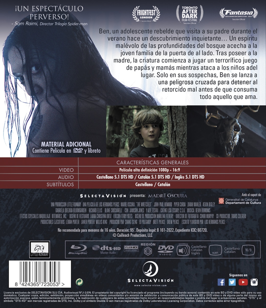Madre Oscura (Blu-Ray + DVD) 2
