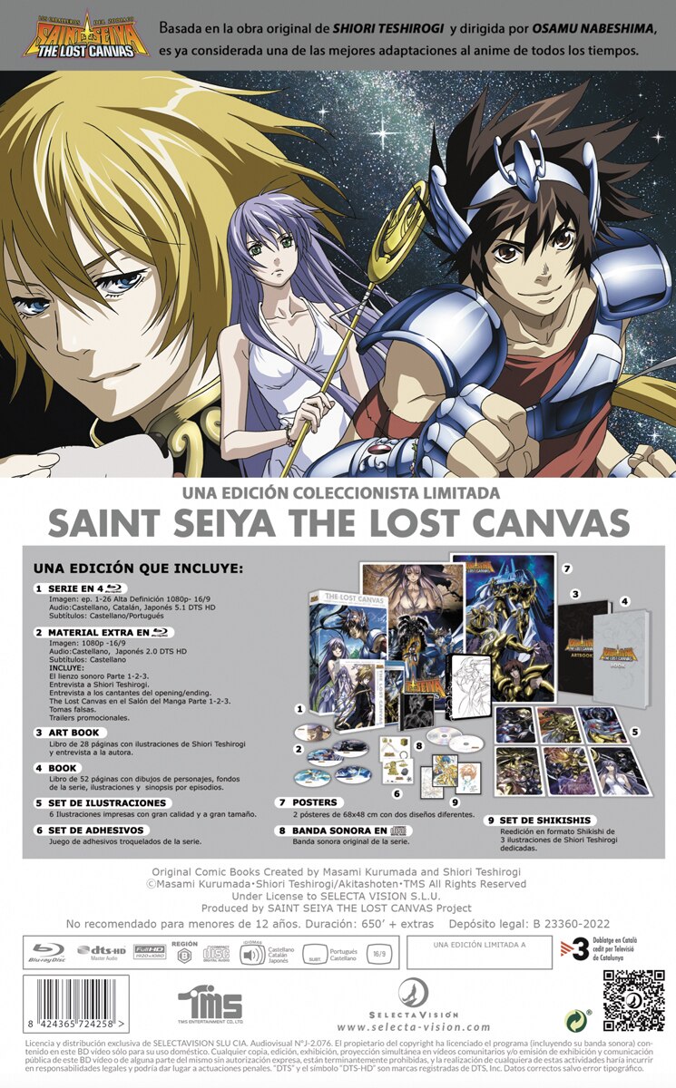 Saint Seiya: The lost canvas (Blu-Ray) 2