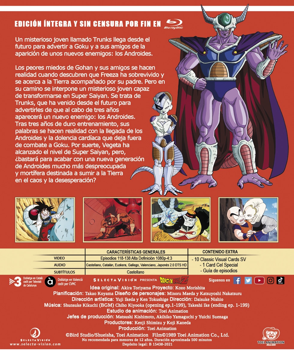 Dragon Ball Z Box 7. Episodios 118 a 137 (20 episodios) (Blu-Ray) 2