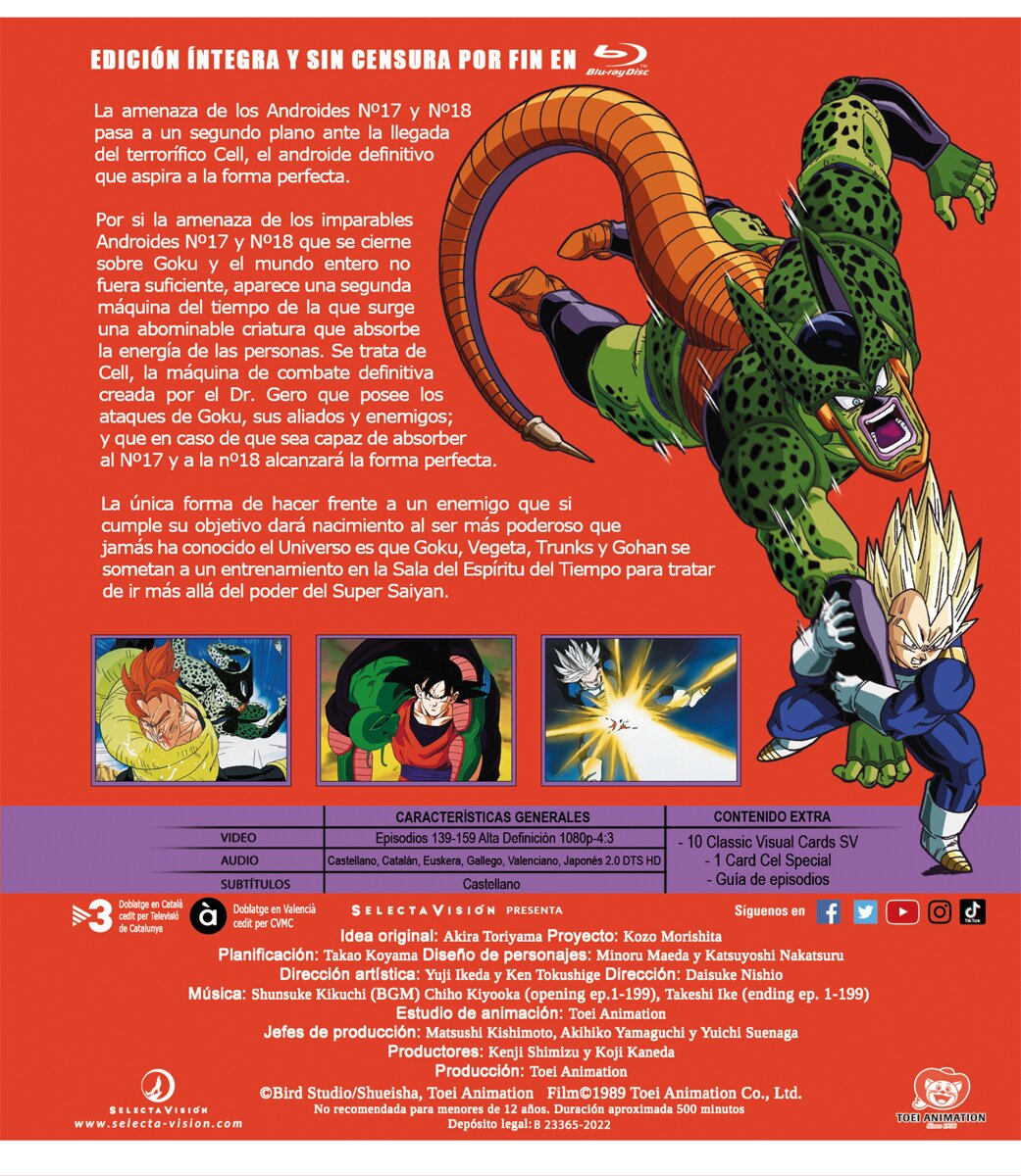 Dragon Ball Z Box 8. Episodios 139 a 159 (21 Episodios) (Blu-Ray) 3