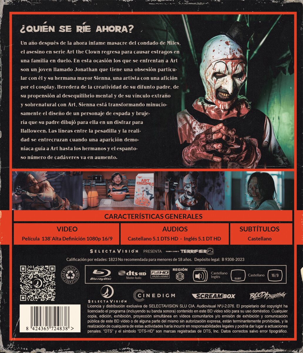 Terrifier 2 (Blu-Ray) 2