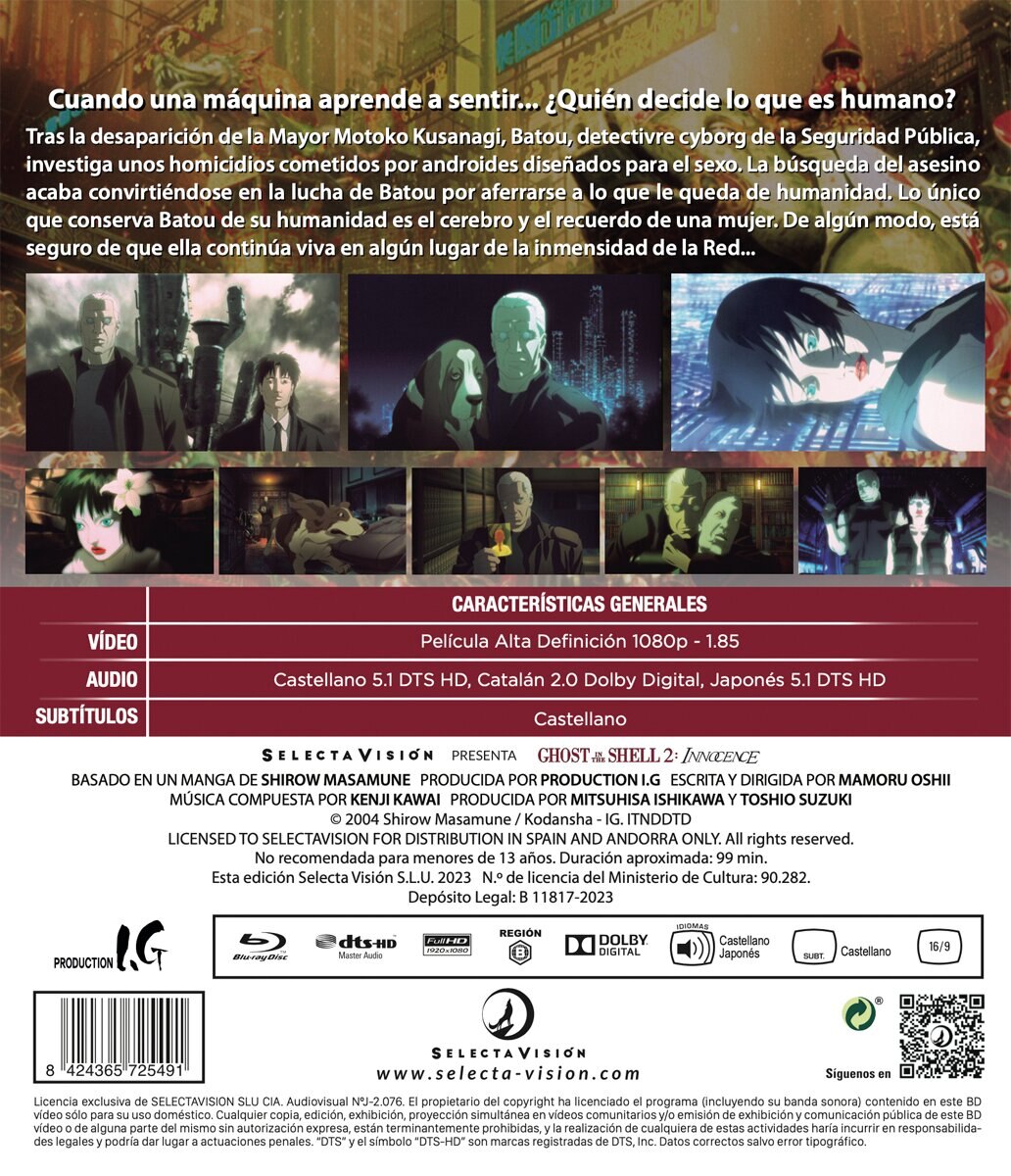 Ghost In The Shell 2 Innocence (Blu-Ray) 3