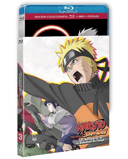Imagen 0 de Naruto shippuden película 3. Los herederos de la voluntad de fuego (Blu-Ray)