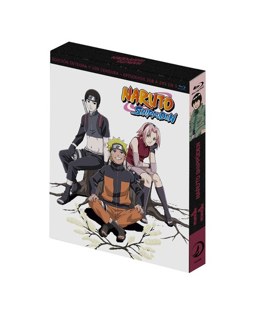 Naruto Shippuden box 11 268 a 295 (28 episodios) (Blu-Ray) 1