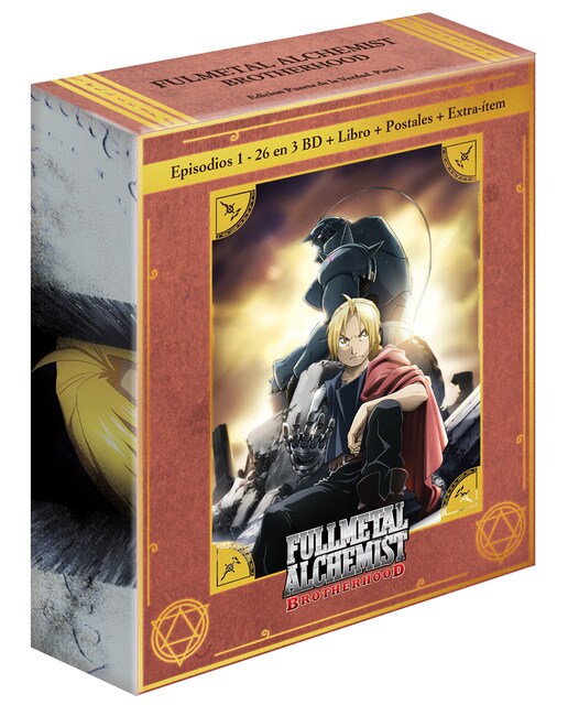 Imagen 0 de Fullmetal alchemist Brotherhood box 1 (Blu-Ray)