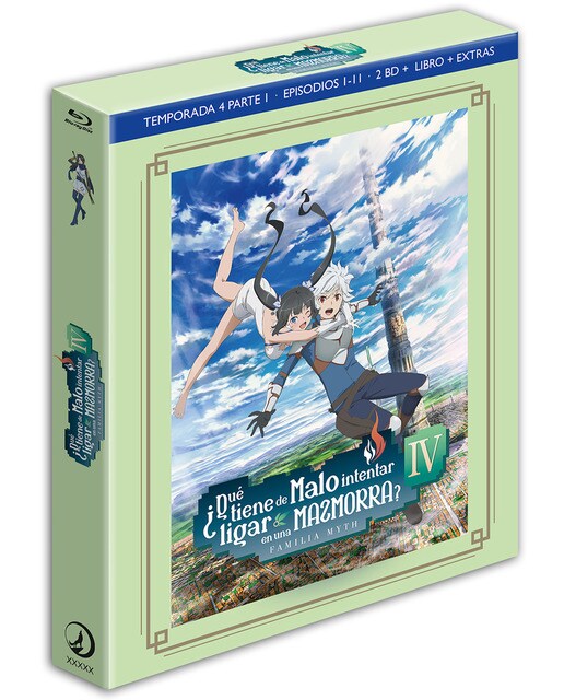 Danmachi. 4ª Temporada parte 1 (Blu-Ray) 1