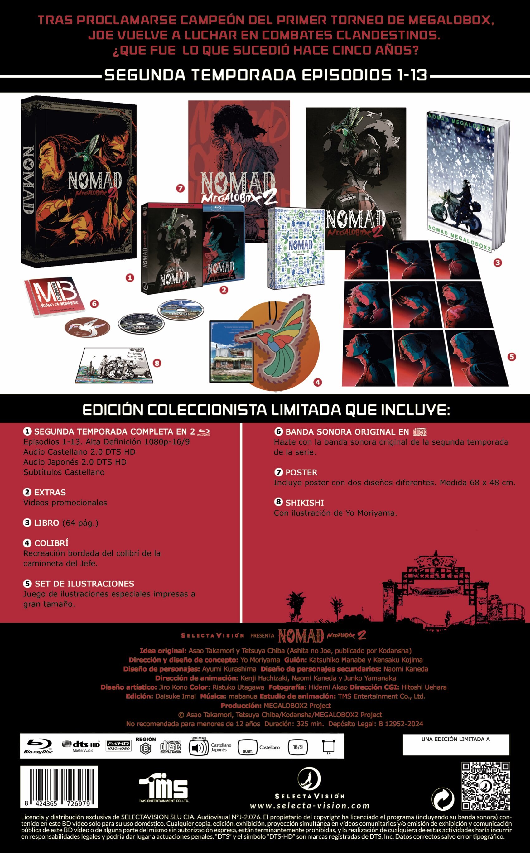 Nomad: Megalobox. 2ª Temporada(Blu-Ray) 4