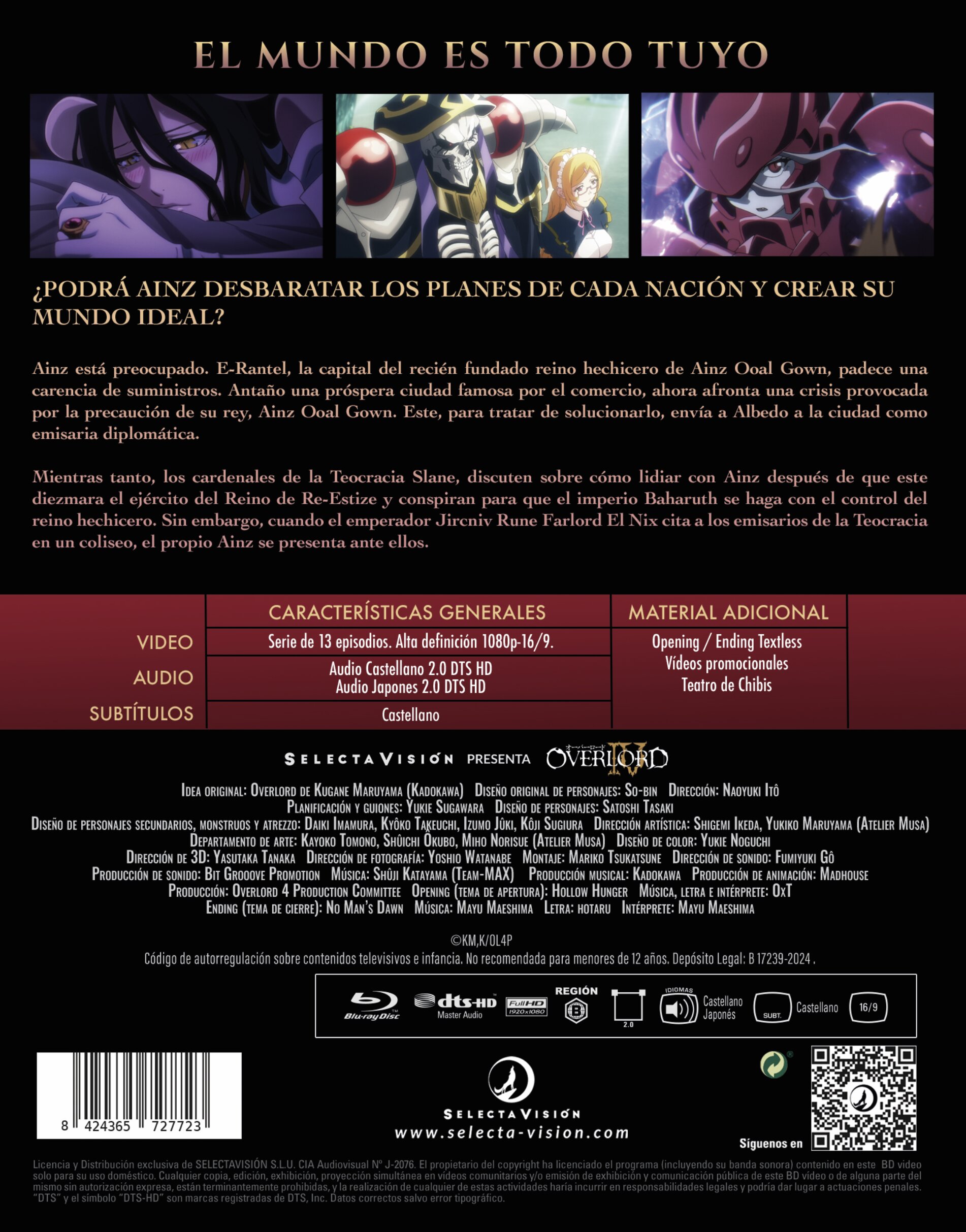 Overlord. 4ª Temporada (Blu-Ray) 3