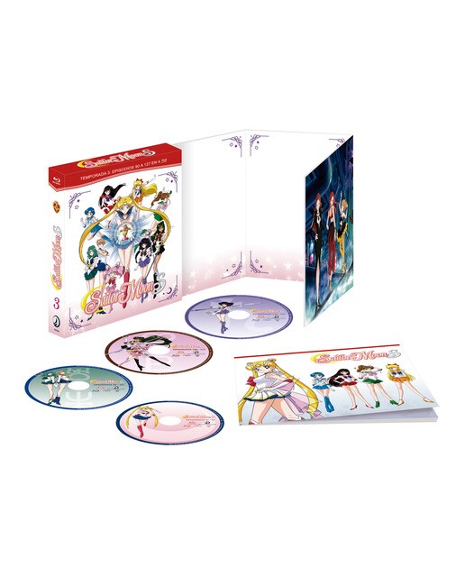 Sailor Moon's 3ª Temporada, episodios 1 a 38 (90 a 127) (Blu-Ray) 1