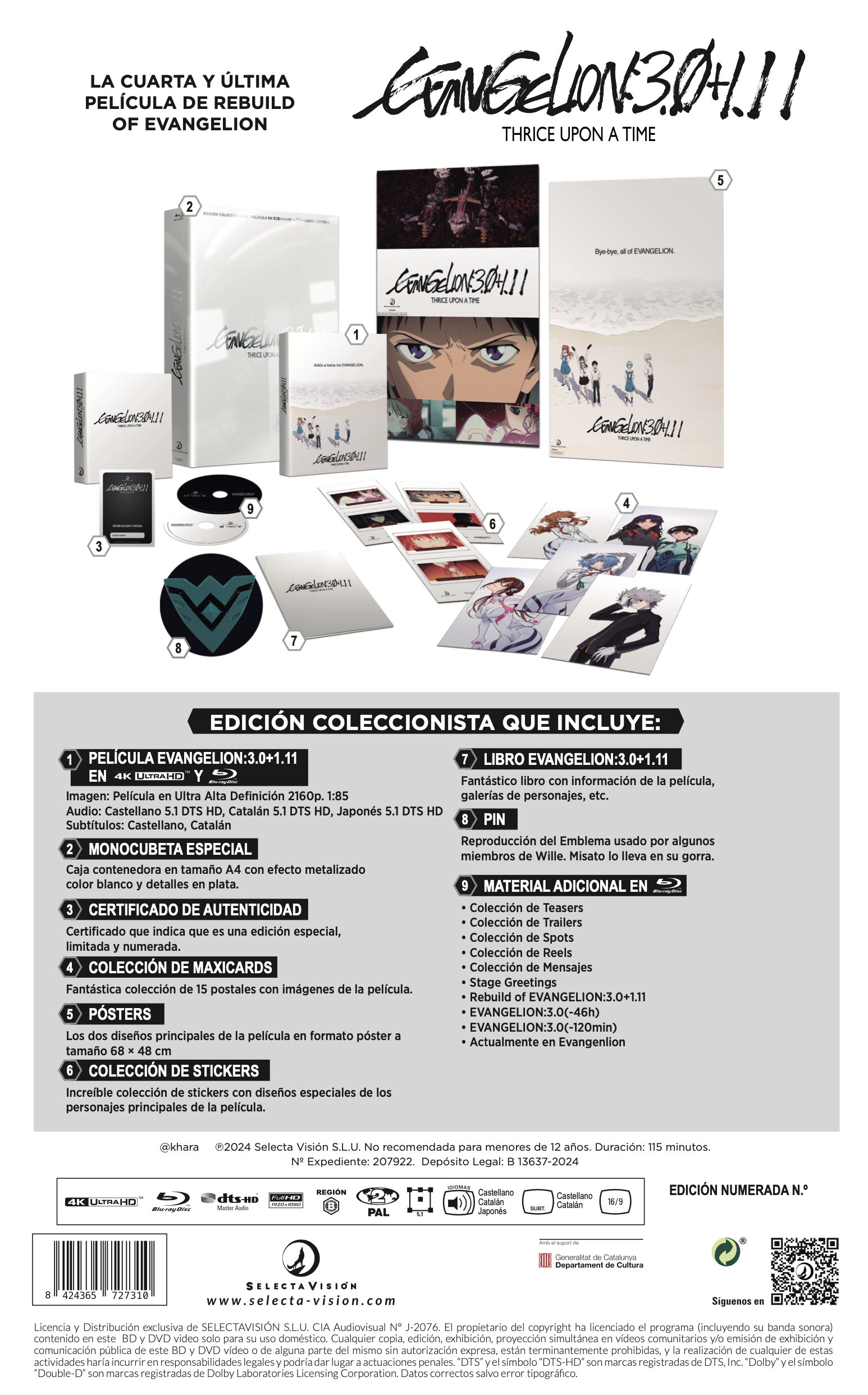 Evangelion: 3.0+1.11 thrice upon a time (Blu-Ray) 3