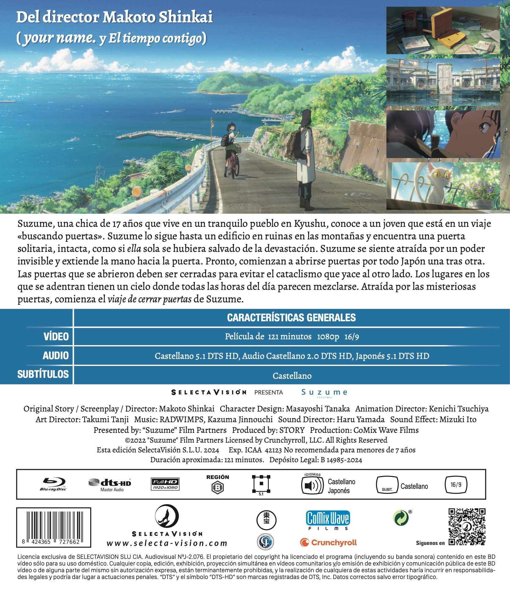 Suzume La película (Blu-Ray) 2