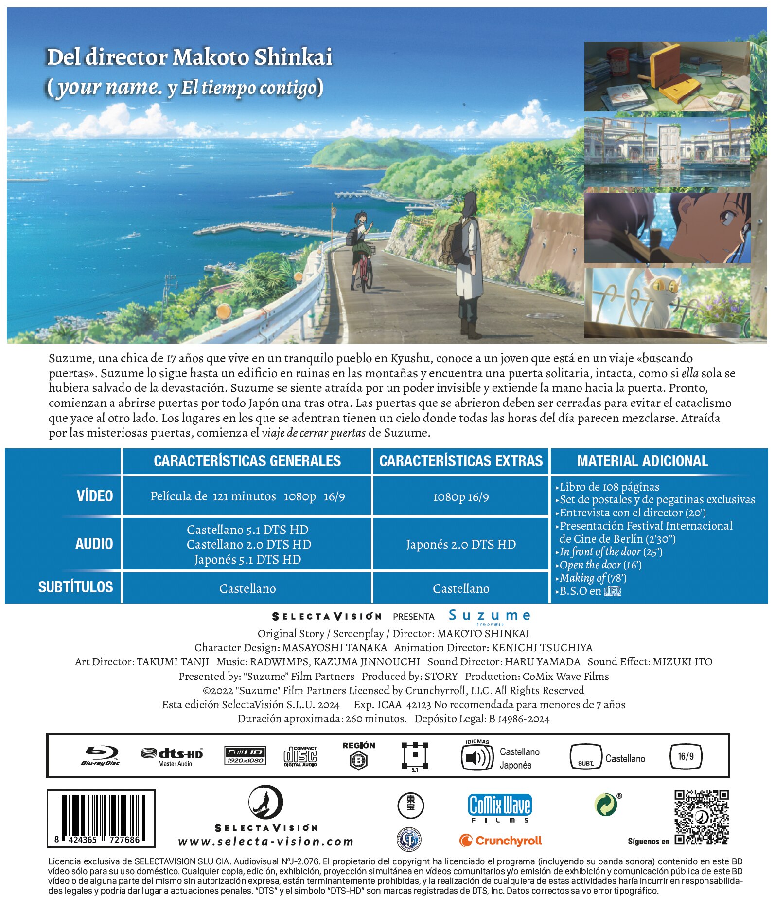 Suzume la película (Blu-Ray) 3