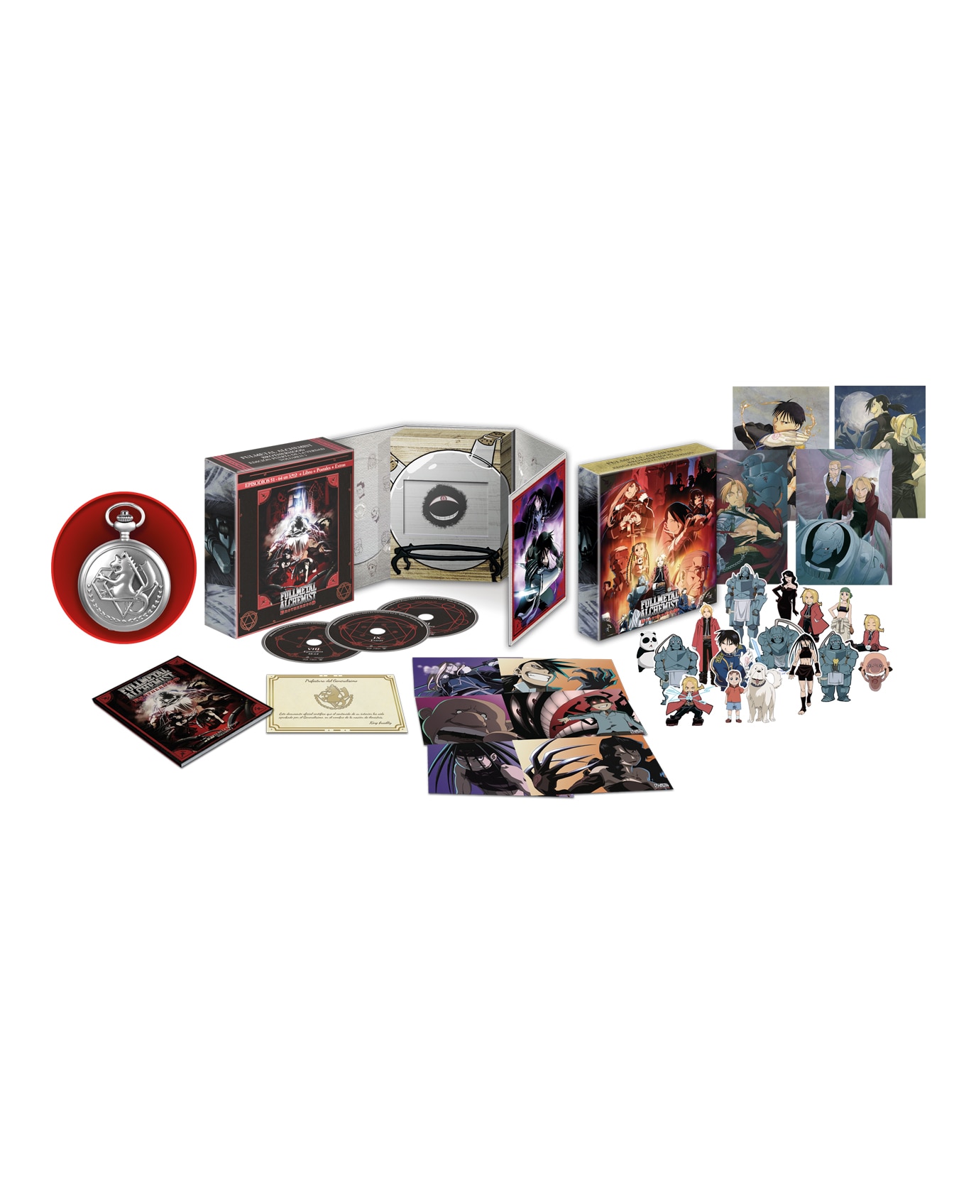 Imagen 0 de Fullmetal alchemist brotherhood box 3. Episodios 51 a 64 + 4 ova (Blu-Ray)