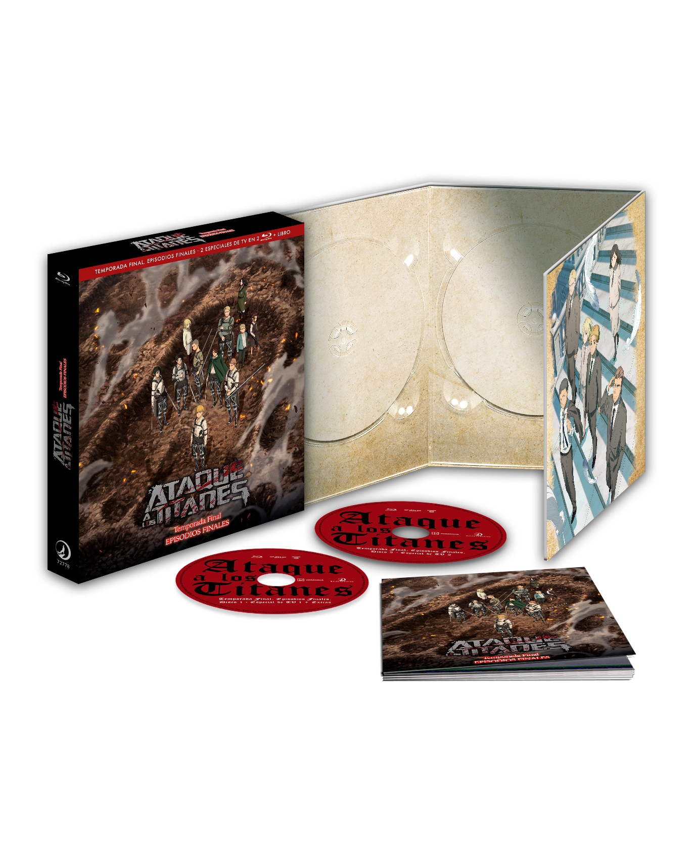 Ataque a los titanes los capitulos finales (Blu-Ray) 1