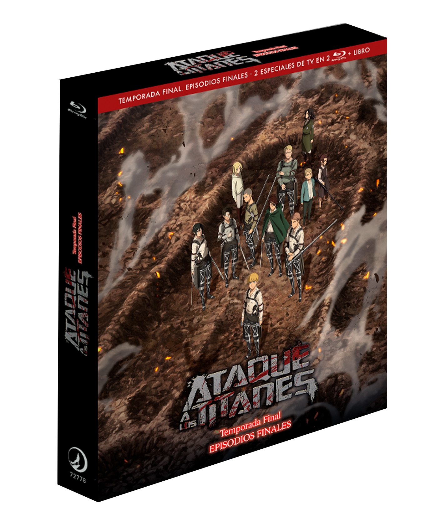 Ataque a los titanes los capitulos finales (Blu-Ray) 2