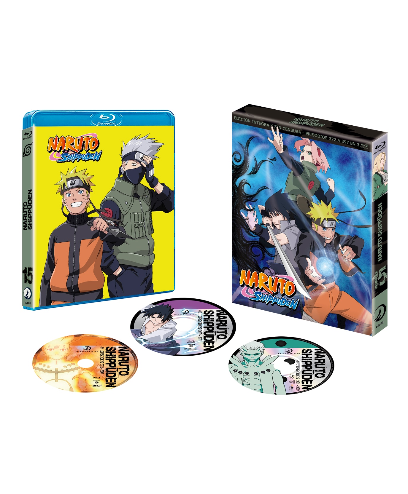 Imagen 0 de Naruto Shippuden box15- 372 a 397 (26 episodios) (Blu-Ray)