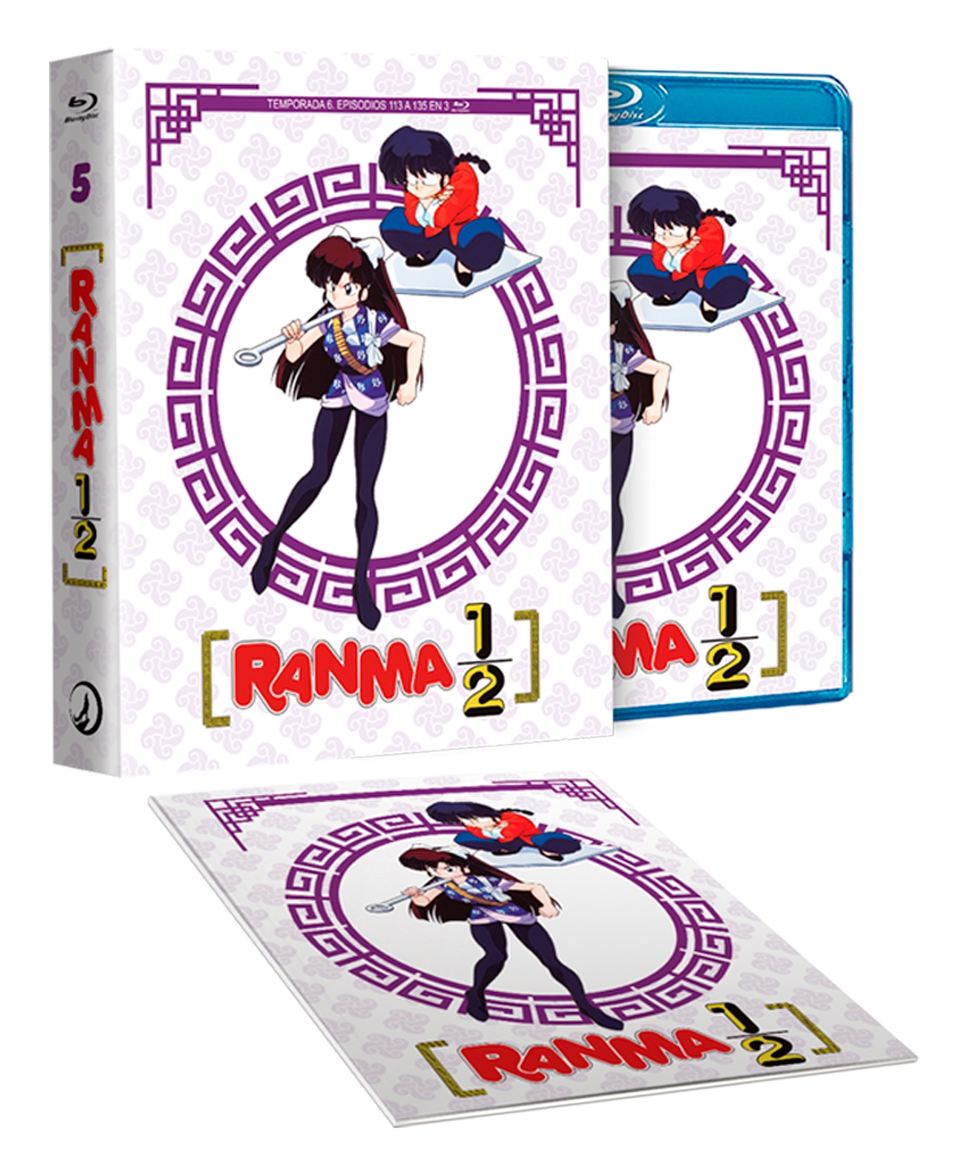 Imagen 0 de Ranma 1/2 box 5 (2025) (Blu-Ray)