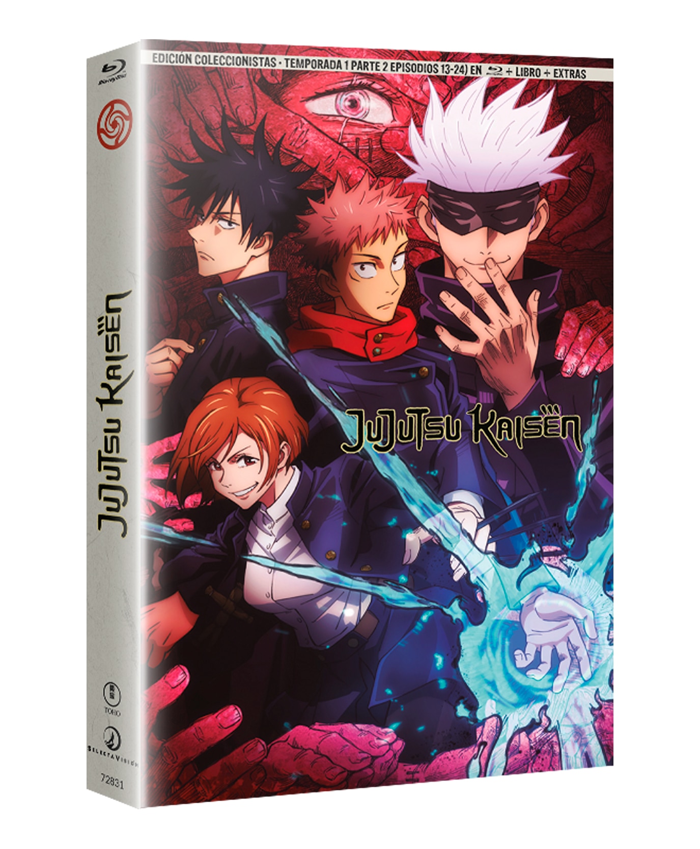 Jujutsu kaisen temporada 1 parte 2 episodios 13 a 24 (Blu-Ray) 1